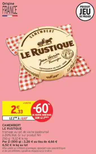 Promotion Exclusives de 12
Le rustique : Découvrez l'Offre incontournable