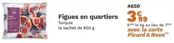 Figues en quartiers 600 g
