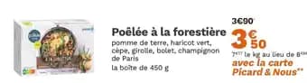 Poêlée à la forestière 450 g