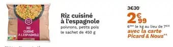 Riz cuisiné à l'espagnole 450 g