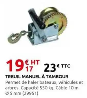 Promotion Exclusives de Treuil manuel : Découvrez l'Offre incontournable
