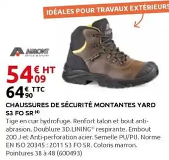 Promotion Exclusives de Chaussures montantes : Découvrez l'Offre incontournable