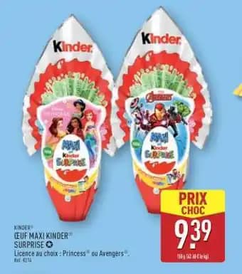 ŒUF MAXI KINDER SURPRISE