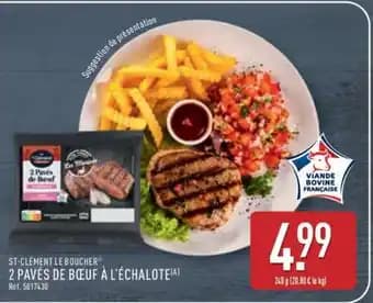 2 Pavés de Bœuf à l'Échalote