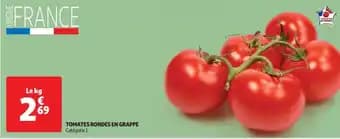 Promotion Exclusives de 1
Tomates grappe : Découvrez l'Offre incontournable