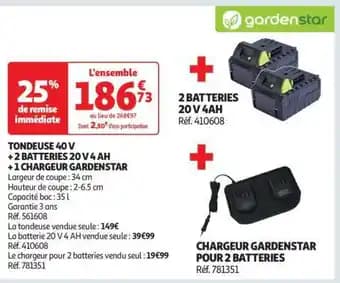 L'ensemble Gardenstar