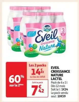 EVEIL CROISSANCE NATURE LACTEL
