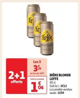 Bière Blonde Leffe