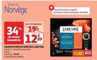 Saumon Fumé De Norvège Labeyrie