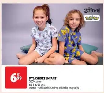 Pyjashort Enfant
