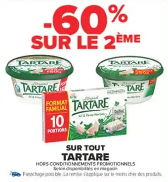 TARTARE Sur tout