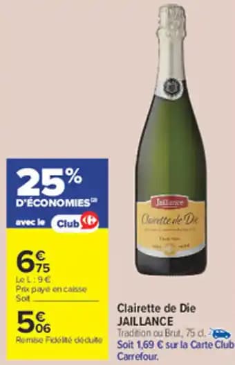Promotion Exclusives de 8
            
        
        Clairette : Découvrez l'Offre incontournable