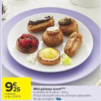 Promotion Exclusives de 3
            
        
        Gâteaux lunch : Découvrez l'Offre incontournable