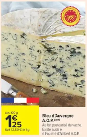 Promotion Exclusives de 5
            
        
        Bleu d'auvergne : Découvrez l'Offre incontournable