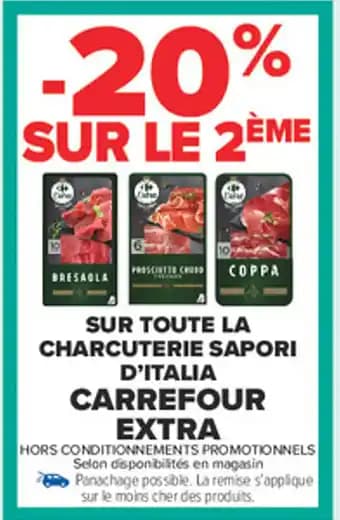 Promotion Exclusives de 1
            
        
        Sapori : Découvrez l'Offre incontournable
