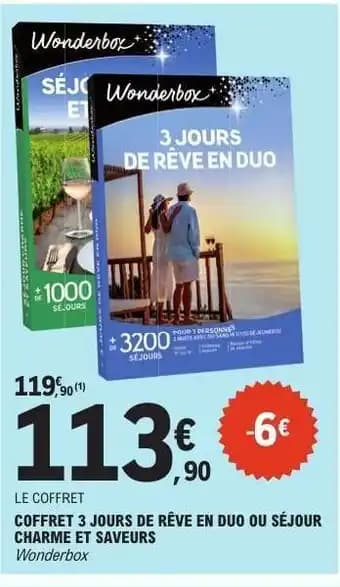 Promotion Exclusives de 77
            
        
        Coffret : Découvrez l'Offre incontournable