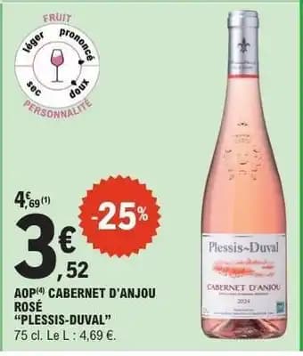 Promotion Exclusives de 2
            
        
        Cabernet d'anjou rosé : Découvrez l'Offre incontournable