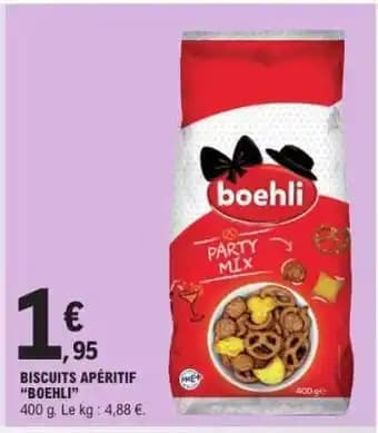 Promotion Exclusives de 1
            
        
        Biscuits apéritif : Découvrez l'Offre incontournable