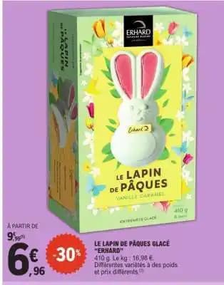 LE LAPIN DE PÂQUES GLACÉ