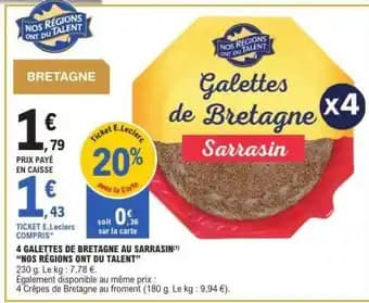 Galettes de Bretagne