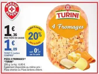 Promotion Exclusives de 4
            
        
        TURINI : Découvrez l'Offre incontournable