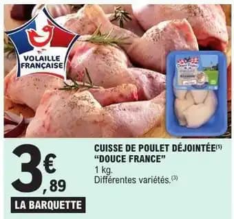 CUISSE DE POULET DÉJOINTÉE 'DOUCE FRANCE'