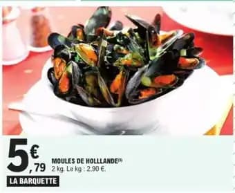 MOULES DE HOLLLANDE