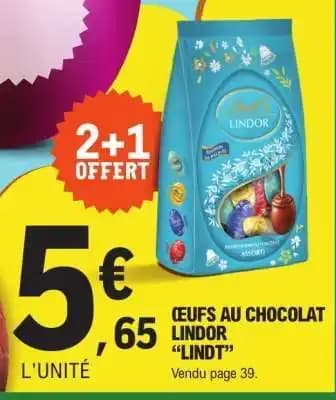 Promotion Exclusives de 22
            
        
        Lindor : Découvrez l'Offre incontournable