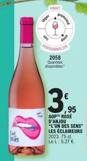 Promotion Exclusives de 3
            
        
        Rosé d'anjou : Découvrez l'Offre incontournable