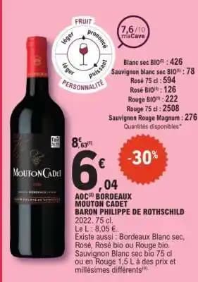 Promotion Exclusives de 9
            
        
        Rothschild : Découvrez l'Offre incontournable