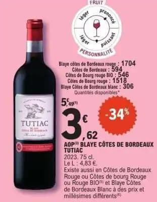 Promotion Exclusives de 13
            
        
        Blaye côtes : Découvrez l'Offre incontournable