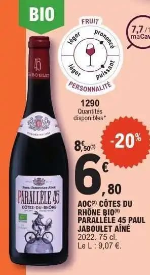 PARALLELE 45 PAUL JABOULET AÎNÉ