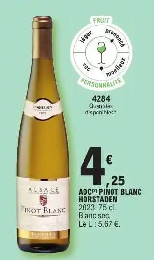 AOC PINOT BLANC HORSTADEN