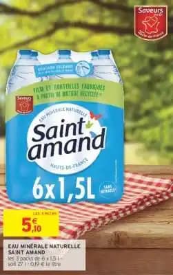 SAINT AMAND Eau minérale naturelle