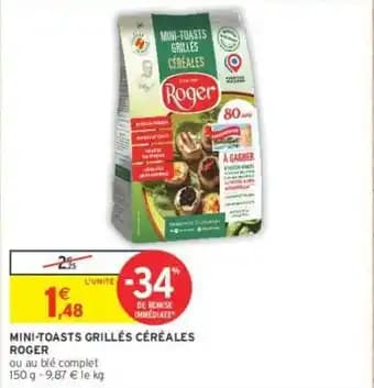Promotion Exclusives de 6
Roger : Découvrez l'Offre incontournable