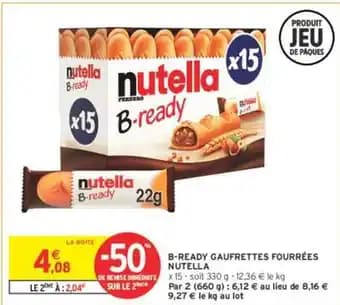 Promotion Exclusives de 4
Gaufres : Découvrez l'Offre incontournable