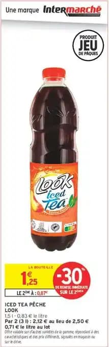 LOOK ICED TEA PÊCHE
