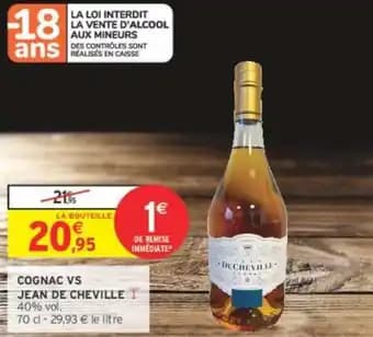 JEAN DE CHEVILLE COGNAC VS