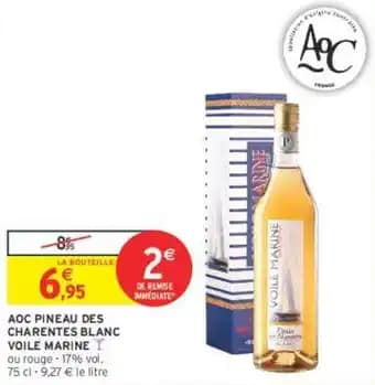 VOILE MARINE AOC PINEAU DES CHARENTES BLANC