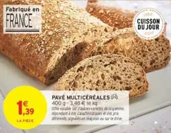 PRODUCTEURS & COMMERÇANTS PAVÉ MULTICÉRÉALES
