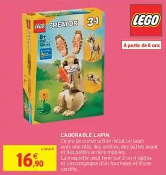 LEGO L’ADORABLE LAPIN