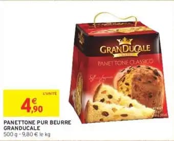 GRANDUCALE PANETTONE PUR BEURRE