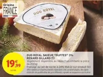 RENARD GILLARD DUO ROYAL SAVEUR TRUFFES 3%
