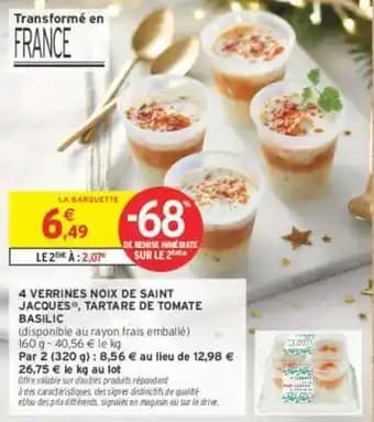 Promotion Exclusives de 3
Noix de st jacques : Découvrez l'Offre incontournable