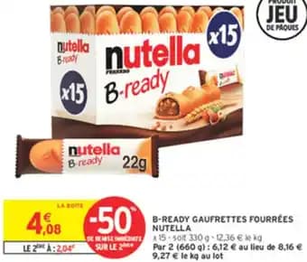 Promotion Exclusives de 2
B ready : Découvrez l'Offre incontournable