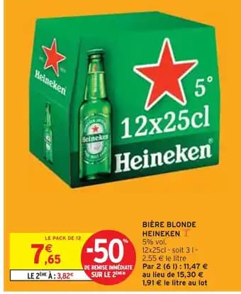 HEINEKEN Bière Blonde