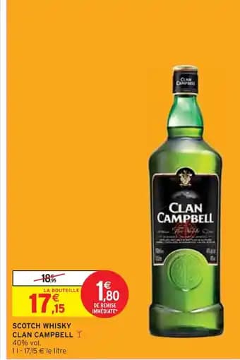 CLAN CAMPBELL Scotch whisky