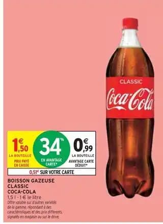 Coca-Cola Boisson gazeuse Classic Coca-Cola