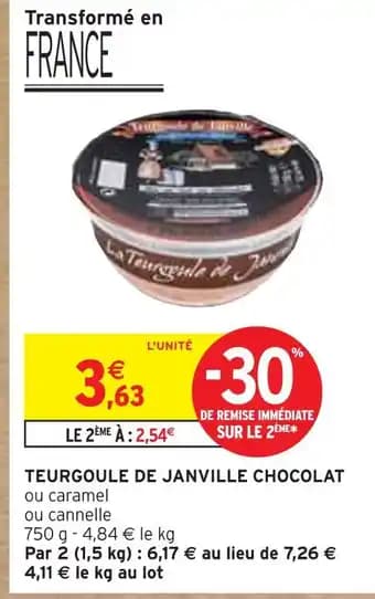 TEURGOULE DE JANVILLE CHOCOLAT