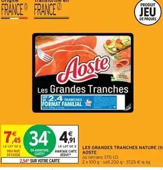 AOSTE Les grandes tranches nature